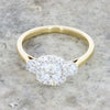 9ct Gold 0.60cts Brilliant Cut Natural Diamond Cluster Ring Pre Owned | H&H