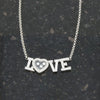 Chopard Happy Diamonds Love 18ct White Gold Diamond Pendant | H&H