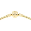 Genuine 14ct Gold Pandora Charm Bracelet 19cm With Charms Pre Owned CH1347