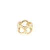 Genuine Pandora 14ct Gold Open Hearts Spacer Charm Pre Owned CH1352 | H&H