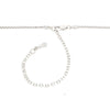 Clogau Cariad Silver and 9ct Rose Gold Diamond Heart Necklace SCA010 | H&H