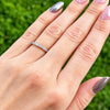 Tiffany & Co Platinum Natural Diamond Wedding or Eternity Ring Pre Owned CH1365