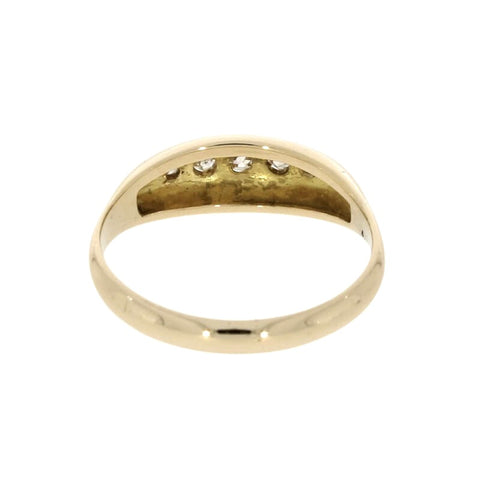 Pre Owned Vintage 18ct Yellow Gold Five Stone Diamond Ring | H&H