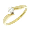 Pre Owned 18ct Yellow Gold 0.15ct Diamond Solitaire Ring | H&H Jewellers