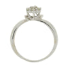 Pre Owned 18ct White Gold 0.35cts Diamond Cluster Ring