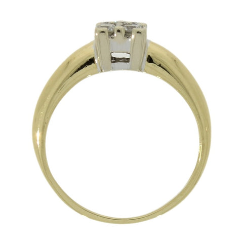 Pre Owned 18ct Yellow Gold 0.25cts Diamond Ring