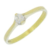 Pre Owned 9ct Yellow Gold Solitaire 0.15ct Diamond Ring | H&H