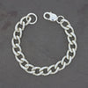 Pre Owned Sterling Silver 50.6g Heavy Rounded Curb Mens Bracelet | H&H