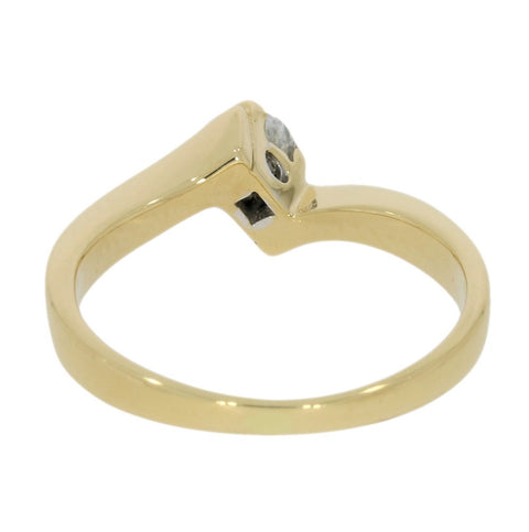 Pre Owned 18ct Yellow 0.25cts Solitaire Diamond Ring
