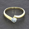 Pre Owned 18ct Yellow 0.25cts Solitaire Diamond Ring