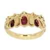 Pre Owned 9ct Yellow Gold Garnet And Opal Vintage Style Ring | H&H