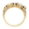 Pre Owned 9ct Yellow Gold Garnet And Opal Vintage Style Ring | H&H