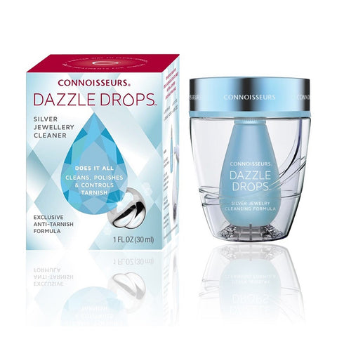 Connoisseurs Dazzle Drops Silver Jewellery Cleaner CONN1061-6 | H&H
