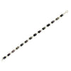 Derbyshire Blue John Sterling Silver Oblong Link Bracelet