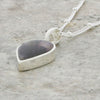 Derbyshire Blue John Pear Shape Pendant And Chain
