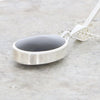 Derbyshire Blue John Oval Shape Reversible Pendant and Chain