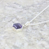 Derbyshire Blue John Hexagonal Pendant And Chain | H&H Family Jewellers