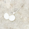 Derbyshire Blue John Small Round Locket And Chain