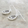 Derbyshire Blue John Elephant Overlay Oval Drop Earrings