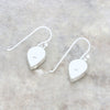 Derbyshire Blue John Sterling Silver Teardrop Shape Drop Earrings