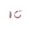 Hot Diamonds Woven Hoop Earrings DE690