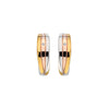 Hot Diamonds Sterling Silver Trio Hoop Earrings DE841 - Tri Colour