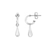 Hot Diamonds Sterling Silver Droplet Earrings DE905