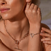 Hot Diamonds Chain Link T-Bar Bracelet DL653