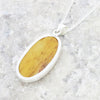Mookaite Sterling Silver Oval Pendant and Chain