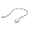 Hot Diamonds Sterling Silver Rectangle Locket and Chain DP1099