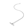 Hot Diamonds Sterling Silver Textured T-Bar Pendant and Chain DP1114