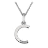 Hot Diamonds Initial C Silver Micro Pendant DP403