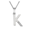 Hot Diamonds Initial K Silver Micro Pendant DP411