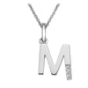 Hot Diamonds Initial M Silver Micro Pendant DP413