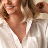 Hot Diamonds Initial M Silver Micro Pendant DP413