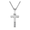 Hot Diamonds Initial T Silver Micro Pendant DP420