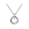 Hot Diamonds Trio Circle Silver Pendant DP543
