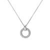 Hot Diamonds Forever White Topaz Necklace DP901