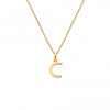 Hot Diamonds X Jac Jossa Initial C Gold Plated Silver Pendant DP941