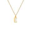 Hot Diamonds X Jac Jossa Initial E Gold Plated Silver Pendant DP943