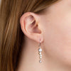 Fiorelli Silver and Gold Tone Waterfall Drop Earrings E4128C