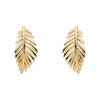 Laura Ashley Marlbrook Leaf Sterling Silver Gold Plated Drop Earrings E6607