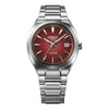 Casio Edifice Red Dial Automatic Mens Watch EFK-200D-4AER