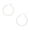 Sterling Silver Small Hoop Ladies Earrings