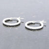 Sterling Silver Small Hoop Ladies Earrings