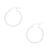 Sterling Silver Small Hoop Ladies Earrings