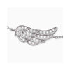 Angel Whisperer Sterling Silver CZ Wing Bracelet ERB-LILWING-ZI