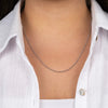 Angel Whisperer Sterling Silver 60cm Belcher Chain ERN-60-E