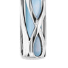 Angel Whisperer Pale Blue Agate Powerful Stone Necklace ERN-HEAL-BA-S