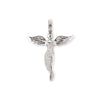 Angel Whisperer Silver Stone Set Angel Pendant ERP-Angel-S